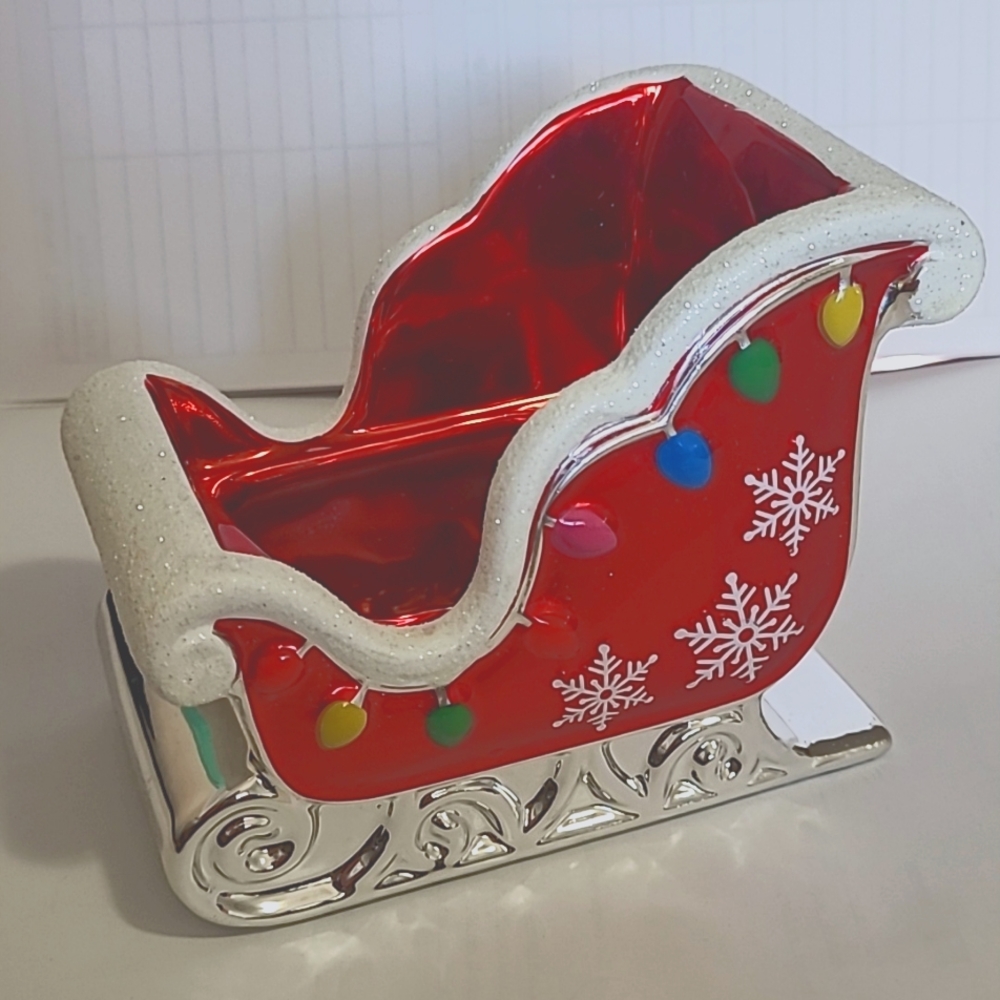 Christmas Santa Sleigh Bath Body Works No Soap